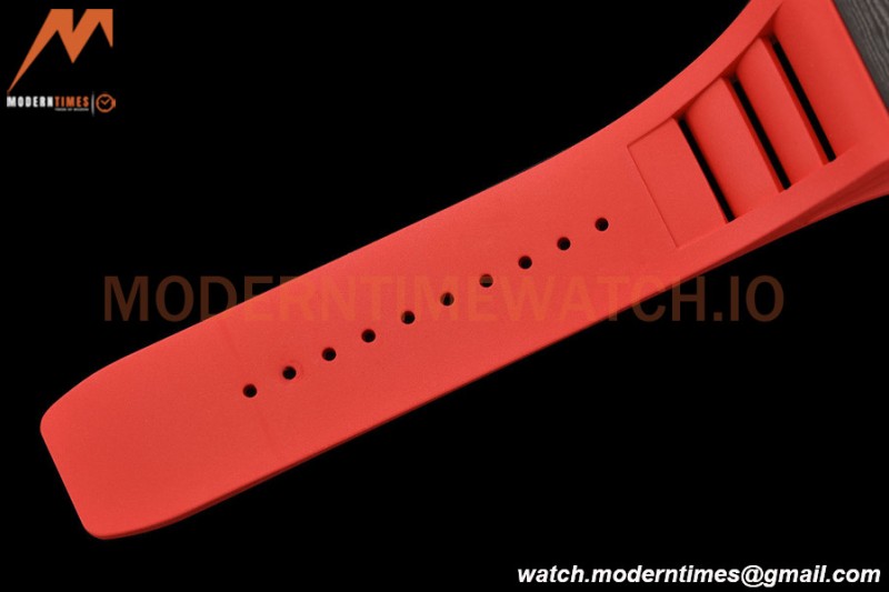 Richard Mille - RM055 Bubba Watson Red NTPT/RU Black Rehaut Skeleton APSF V2 RMUL2