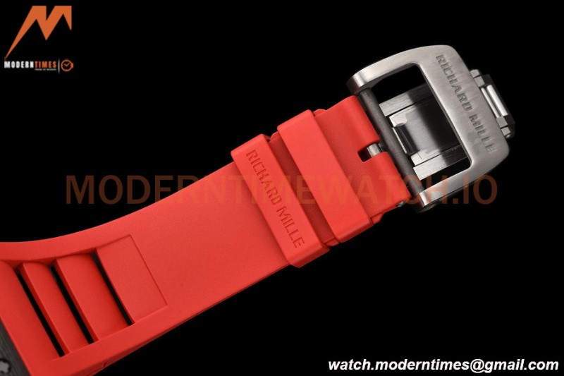 Richard Mille - RM055 Bubba Watson Red NTPT/RU Black Rehaut Skeleton APSF V2 RMUL2