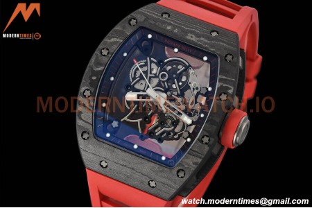 Richard Mille - RM055 Bubba Watson Red NTPT/RU Black Rehaut Skeleton APSF V2 RMUL2