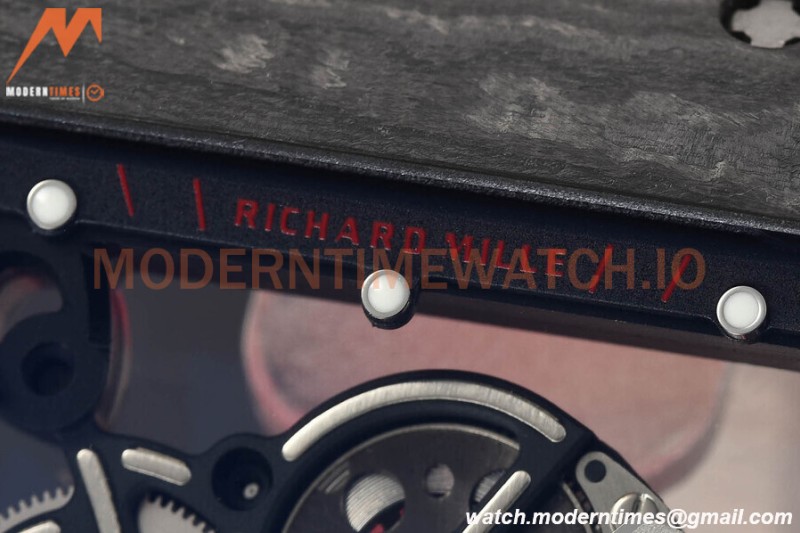 Richard Mille - RM055 Bubba Watson Red NTPT/RU Black Rehaut Skeleton APSF V2 RMUL2