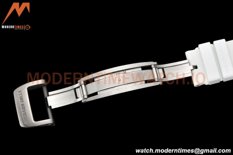 Richard Mille - RM055 Bubba Watson White NTPT/RU White Rehaut Skeleton APSF V2 RMUL2