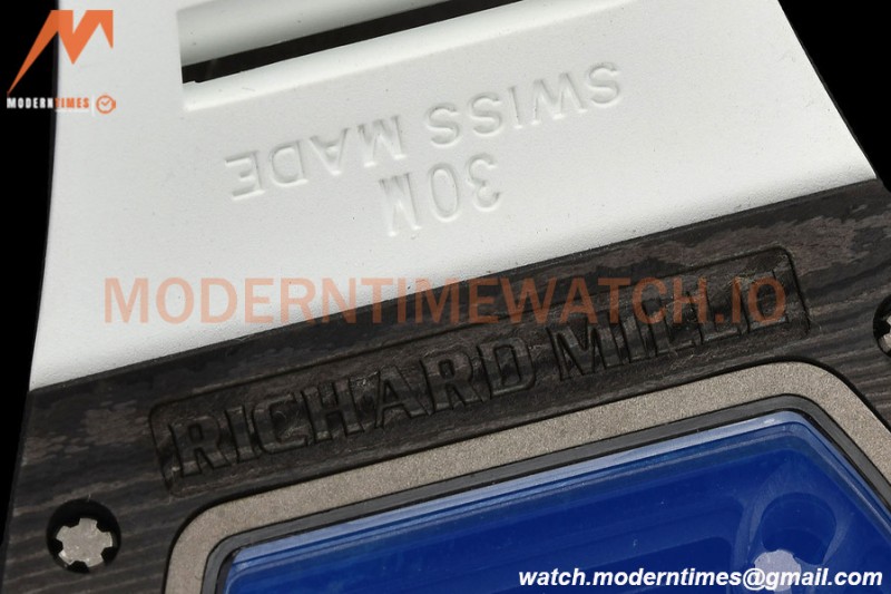Richard Mille - RM055 Bubba Watson White NTPT/RU White Rehaut Skeleton APSF V2 RMUL2