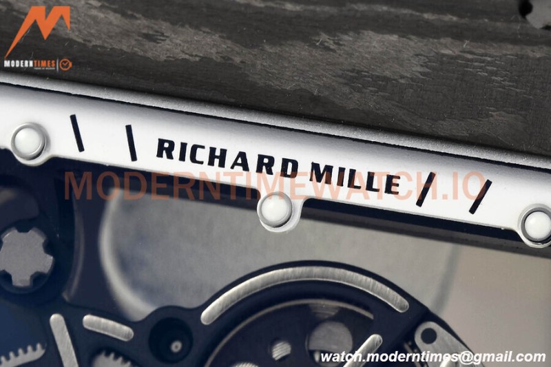 Richard Mille - RM055 Bubba Watson White NTPT/RU White Rehaut Skeleton APSF V2 RMUL2