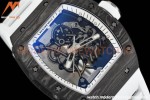 Richard Mille - RM055 Bubba Watson White NTPT/RU White Rehaut Skeleton APSF V2 RMUL2