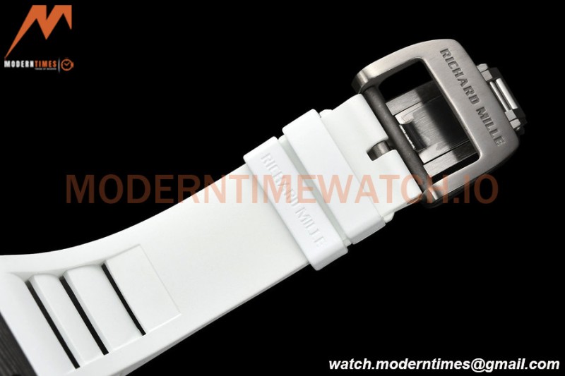 Richard Mille - RM055 Bubba Watson White NTPT/RU Wht/Red Rehaut Skeleton APSF V2 RMUL2