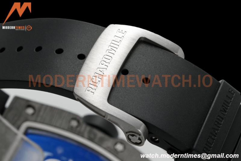 Richard Mille - RM055 Bubba Watson Black NTPT/RU Blk/Wht Rehaut Skeleton ZF RMUL2