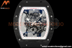 Richard Mille - RM055 Bubba Watson Black NTPT/RU Blk/Wht/Red Rehaut Skeleton ZF RMUL2