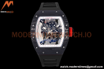 Richard Mille - RM055 Bubba Watson Black NTPT/RU Blk/Red/Wht Rehaut Skeleton ZF RMUL2