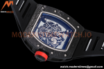 Richard Mille - RM055 Bubba Watson Black NTPT/RU Blk/Red/Wht Rehaut Skeleton ZF RMUL2