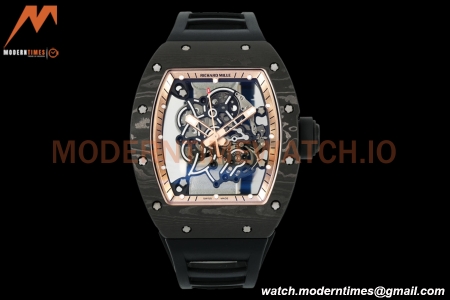 Richard Mille - RM055 Bubba Watson Black NTPT/RU Blk/Bronze Rehaut Skeleton ZF RMUL2