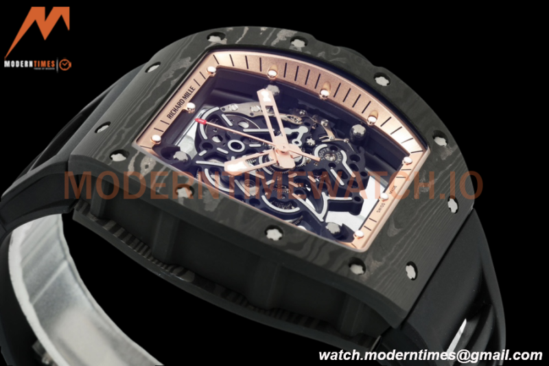 Richard Mille - RM055 Bubba Watson Black NTPT/RU Blk/Bronze Rehaut Skeleton ZF RMUL2