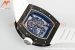 Richard Mille - RM055 Bubba Watson Black NTPT/RU Blk/White Rehaut Skeleton ZF RMUL2