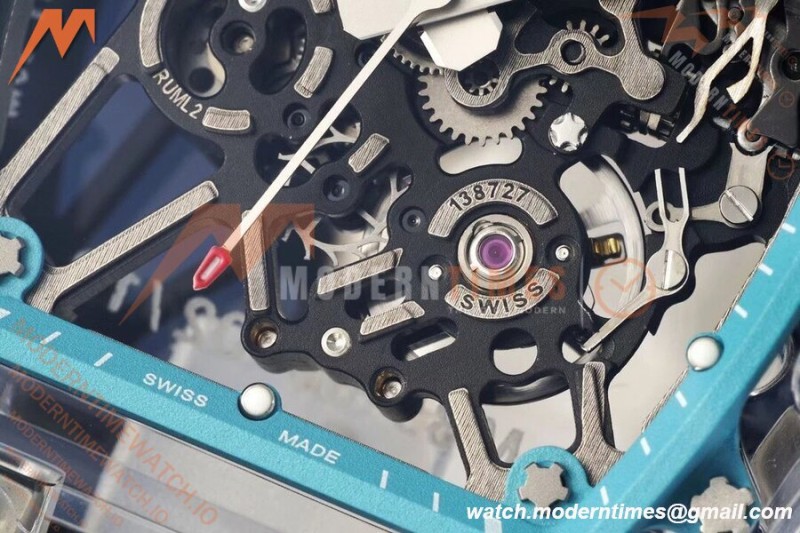 Richard Mille - RM35-01 Rafael Nadal Transparent CRY/RU Wht/Ske Sonic RMUL3