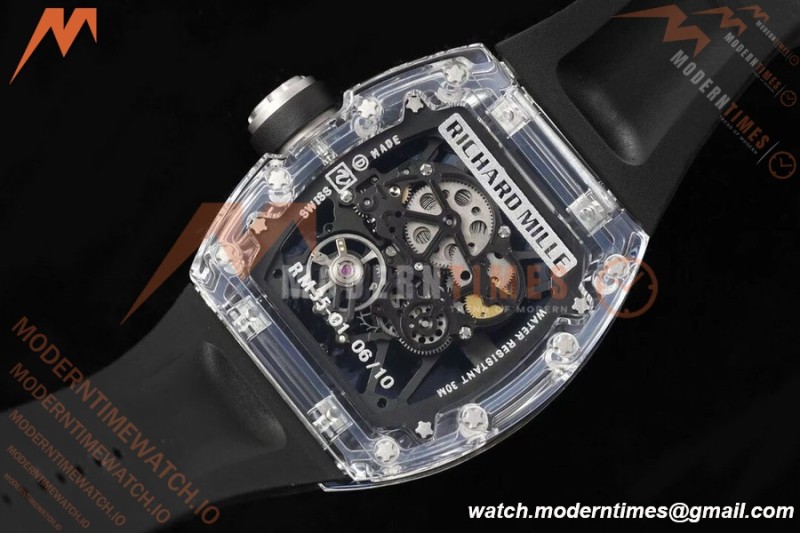 Richard Mille - RM35-01 Rafael Nadal Transparent CRY/RU Blk/Ske Sonic RMUL3