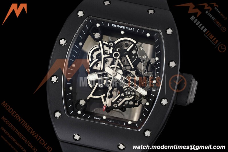 Richard Mille - RM055 Bubba Watson Black CER/RU Black Skeleton RMF RMUL2