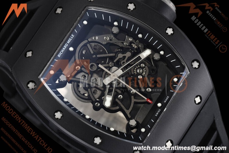 Richard Mille - RM055 Bubba Watson Black CER/RU Black Skeleton RMF RMUL2
