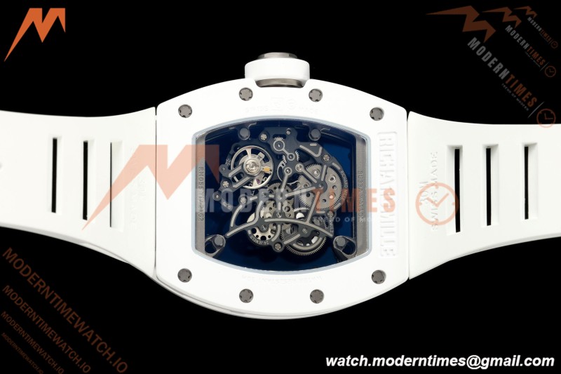 Richard Mille - RM055 Bubba Watson White Ceramic Wht/RU Skeleton ZF RMUL2