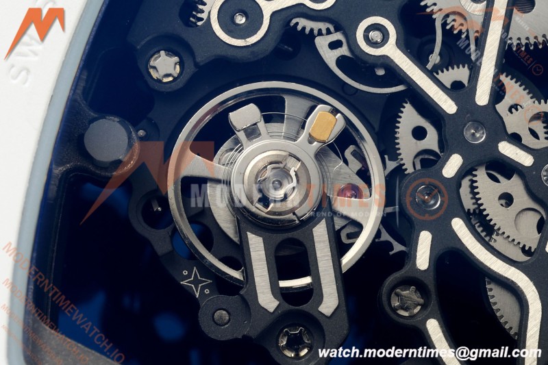 Richard Mille - RM055 Bubba Watson White Ceramic Wht/RU Skeleton ZF RMUL2