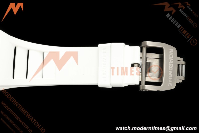 Richard Mille - RM055 Bubba Watson White Ceramic Wht/RU Skeleton ZF RMUL2