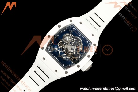 Richard Mille - RM055 Bubba Watson White Ceramic Wht/RU Skeleton ZF RMUL2