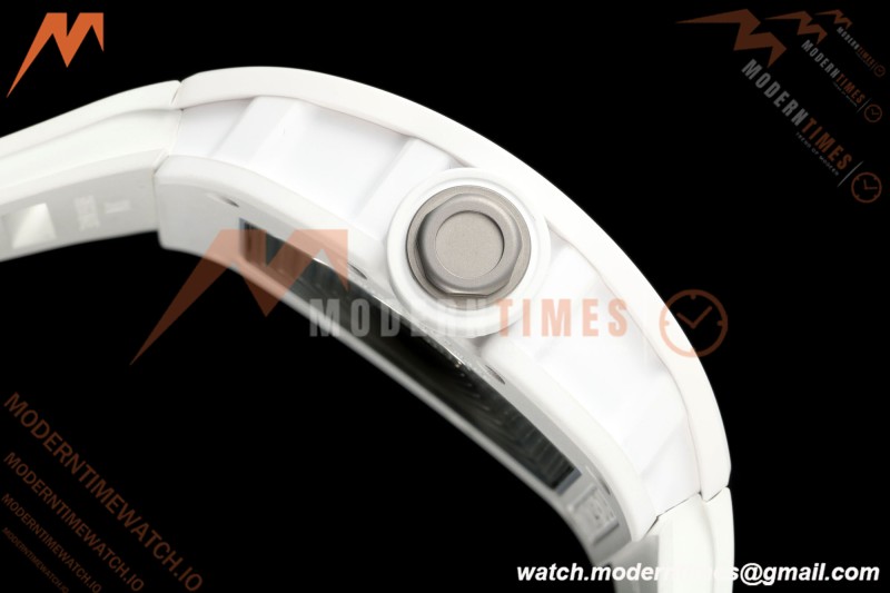 Richard Mille - RM055 Bubba Watson White Ceramic Wht/RU Skeleton ZF RMUL2
