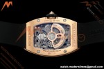 Richard Mille - RM07-01 Ladies Rose Gold Diamond BLK/RU Black Lips ZF Asian CRMA2