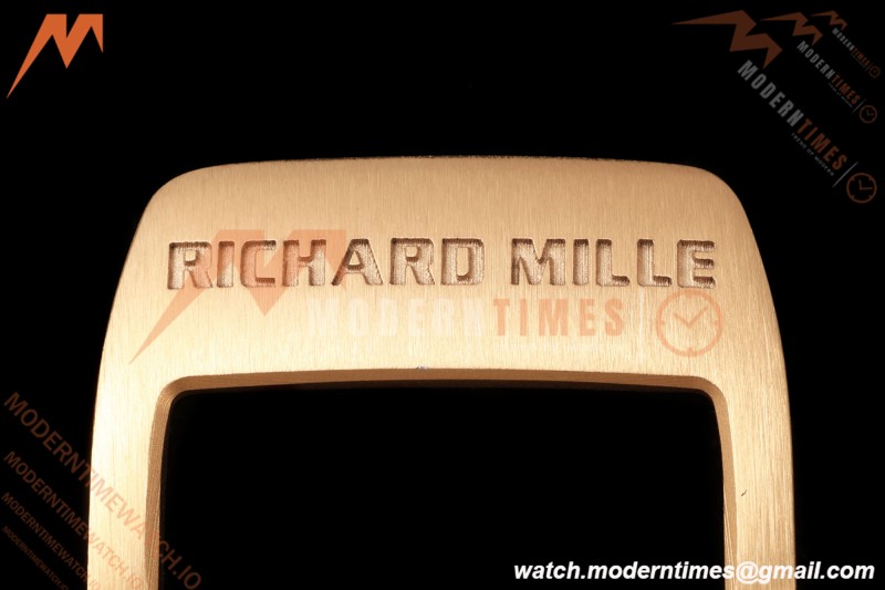 Richard Mille - RM07-01 Ladies Rose Gold Diamond BLK/RU Black Lips ZF Asian CRMA2