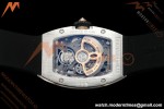 Richard Mille - RM07-01 Ladies Stainless Steel Diamond BLK/RU Black Lips ZF Asian CRMA2