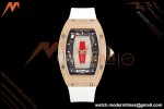 Richard Mille - RM07-01 Ladies Rose Gold Diamond WHT/RU Red Lips ZF Asian CRMA2