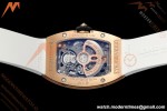 Richard Mille - RM07-01 Ladies Rose Gold Diamond WHT/RU Red Lips ZF Asian CRMA2