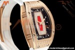 Richard Mille - RM07-01 Ladies Rose Gold Diamond WHT/RU Red Lips ZF Asian CRMA2