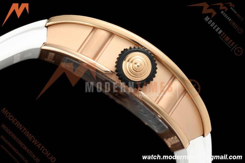 Richard Mille - RM07-01 Ladies Rose Gold Diamond WHT/RU Red Lips ZF Asian CRMA2