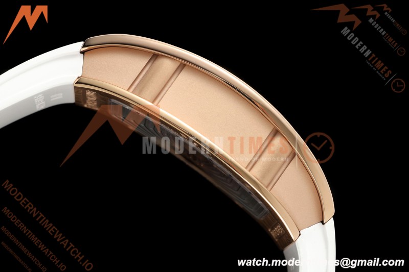 Richard Mille - RM07-01 Ladies Rose Gold Diamond WHT/RU Red Lips ZF Asian CRMA2