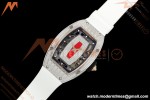 Richard Mille - RM07-01 Ladies Stainless Steel Diamond WHT/RU Red Lips ZF Asian CRMA2
