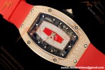 Richard Mille - RM07-01 Ladies Rose Gold Diamond RED/RU Red Lips ZF Asian CRMA2