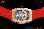 Richard Mille - RM07-01 Ladies Rose Gold Diamond RED/RU Red Lips ZF Asian CRMA2