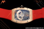 Richard Mille - RM07-01 Ladies Rose Gold Diamond RED/RU Red Lips ZF Asian CRMA2