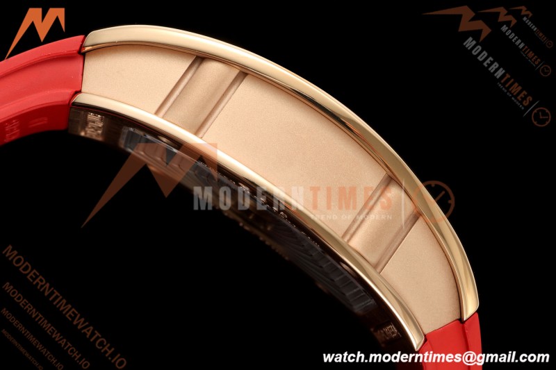 Richard Mille - RM07-01 Ladies Rose Gold Diamond RED/RU Red Lips ZF Asian CRMA2