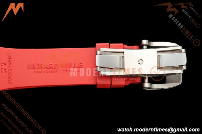 Richard Mille - RM07-01 Ladies Stainless Steel Diamond RED/RU Red Lips ZF Asian CRMA2