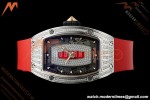 Richard Mille - RM07-01 Ladies Stainless Steel Diamond RED/RU Red Lips ZF Asian CRMA2
