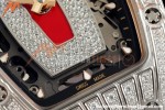 Richard Mille - RM07-01 Ladies Stainless Steel Diamond RED/RU Red Lips ZF Asian CRMA2