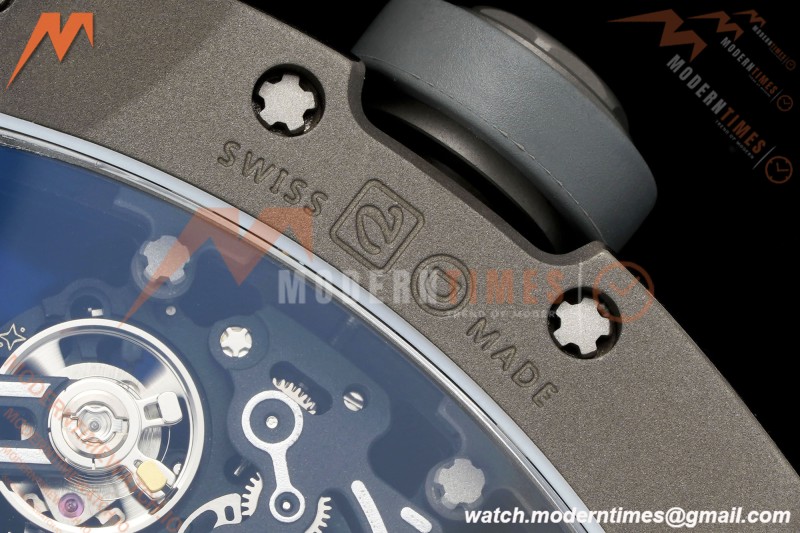 Richard Mille - RM055 Bubba Watson Boutique Grey CER/RU Grey Skeleton MLF RMUL2