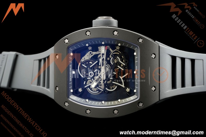 Richard Mille - RM055 Bubba Watson Boutique Grey CER/RU Grey Skeleton MLF RMUL2