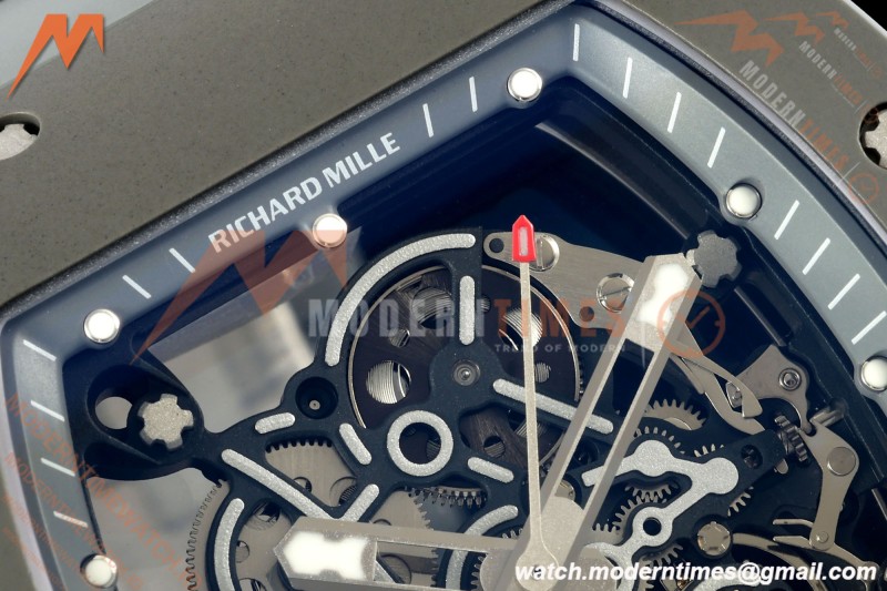 Richard Mille - RM055 Bubba Watson Boutique Grey CER/RU Grey Skeleton MLF RMUL2