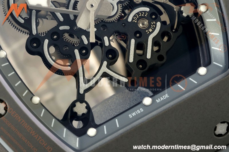 Richard Mille - RM055 Bubba Watson Boutique Grey CER/RU Grey Skeleton MLF RMUL2