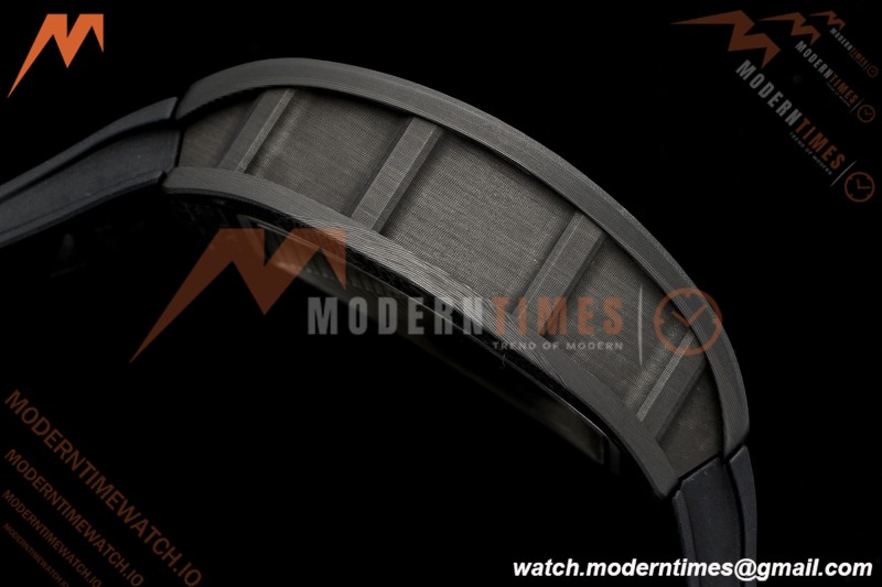 Richard Mille - RM055 Bubba Watson Black NTPT/RU Blk/Red/Wht Rehaut Skeleton KVF RMUL2 | 리차드 밀 - RM055 버바 왓슨 블랙 NTPT/RU 블랙/레드/화이트 르호 스켈레톤 KVF RMUL2