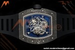 Richard Mille - RM055 Bubba Watson Black NTPT/RU Blk/Red/Wht Rehaut Skeleton KVF RMUL2 | 리차드 밀 - RM055 버바 왓슨 블랙 NTPT/RU 블랙/레드/화이트 르호 스켈레톤 KVF RMUL2