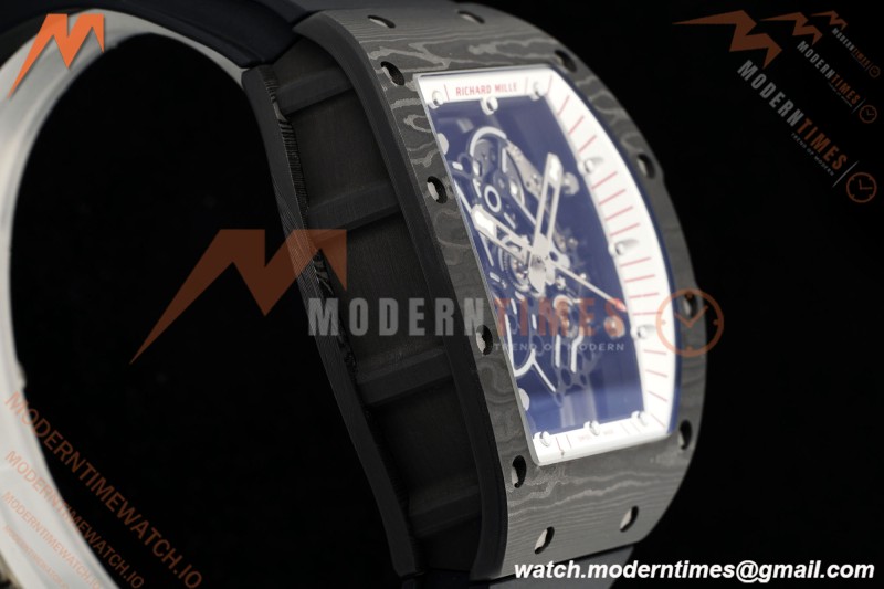 Richard Mille - RM055 Bubba Watson Black NTPT/RU Blk/Red/Wht Rehaut Skeleton KVF RMUL2 | 리차드 밀 - RM055 버바 왓슨 블랙 NTPT/RU 블랙/레드/화이트 르호 스켈레톤 KVF RMUL2