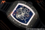 Richard Mille - RM055 Bubba Watson Black NTPT/RU Blk/Red/Wht Rehaut Skeleton KVF RMUL2 | 리차드 밀 - RM055 버바 왓슨 블랙 NTPT/RU 블랙/레드/화이트 르호 스켈레톤 KVF RMUL2