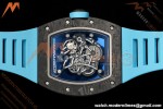 Richard Mille - RM055 Bubba Watson Black NTPT/RU Blu/Blu Rehaut Skeleton KVF RMUL2